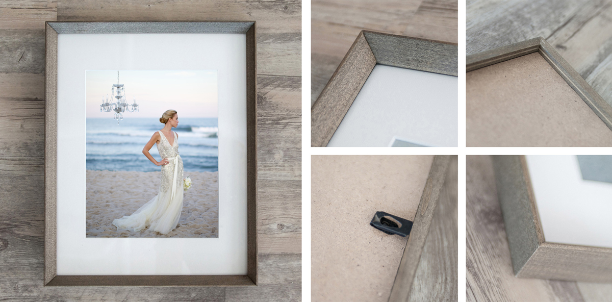 wooden frame