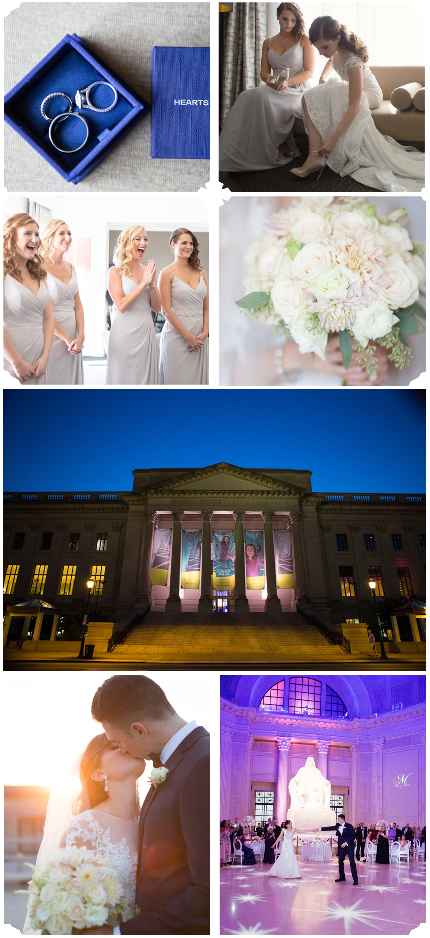 Franklin Institute Philadelphia Wedding Brittany & Tim