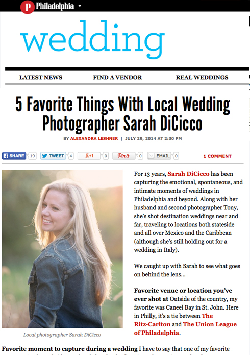 Philadelphia Wedding Magazine