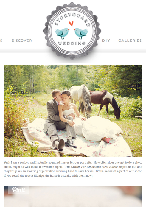 Storyboard Wedding Blog