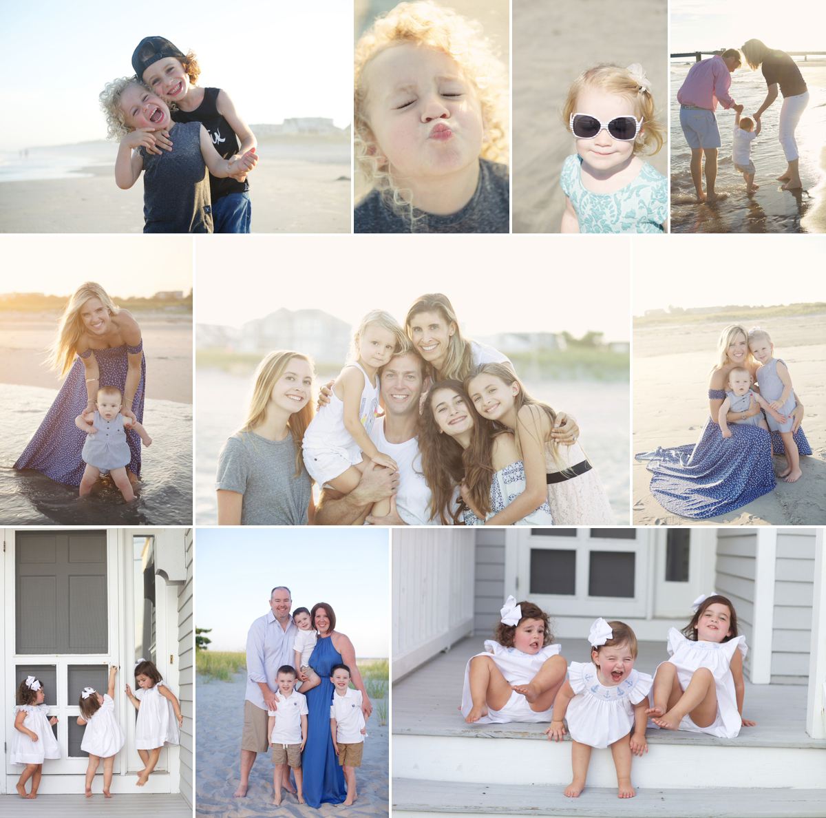 End of Summer August Beach Portraits